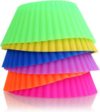 New Star Foodservice 44270 Reusable Silicone Baking Cups and Cupcake Liners, Set of 24
