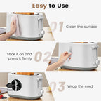 Cord Organizer for Appliances,Wire Organizers for Appliances, Kitchen Appliance Cord Organizer for Mixer,Blender,Coffee Maker,Pressure Cooker,Must-Have Kitchen Accessories for Daily Life（4 Packs）