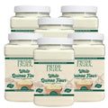 Pride of India - PACK of 6 - White Bolivian Quinoa Flour 1 lbs (454 gm) Nutty Earthy Taste Freshly Milled in Small Batches | Used for Baking Pizza Crust Thickening Agent Coating Cakes Pasta Porridge