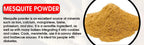 Mesquite Powder USDA Certified Non GMO, Vegan Protein Superfood Natural Fiber - Perfect for Smoothies and Baking 16 Ounces (1 Pound (Pack of 2))