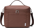 NOL Natural Organic Lifestyle Insulated Lunch Bags for Women Cooler Bag Lightweight Nylon Waterproof Lunch Box For Work