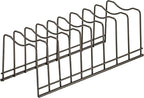 Pot Lid Organizer, Pot Lid Rack Holder, Rest Cutting Board, Bakeware, Pots & Pans, Serving Trays, Reusable Containers in Cabinet Pantry, Stainless Steel