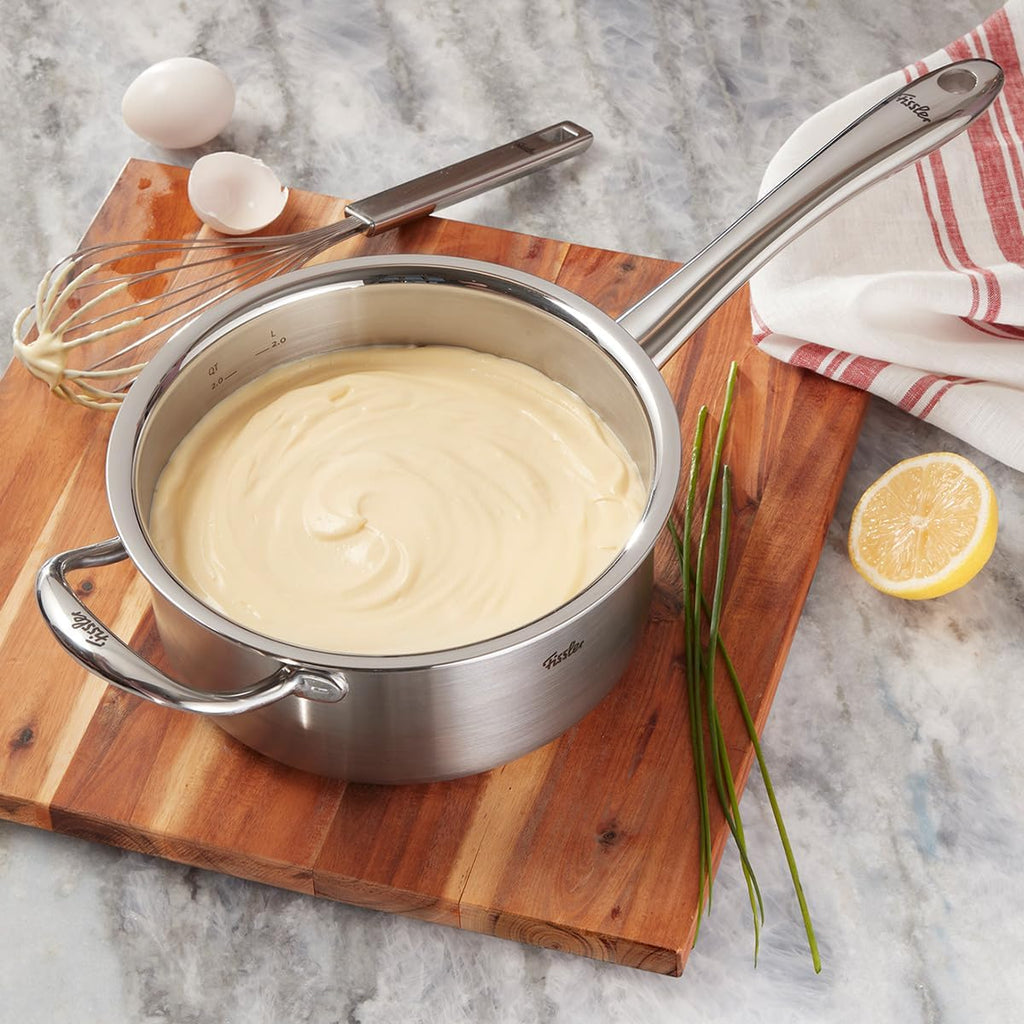 Fissler M5 Pro-Ply 5-ply Stainless Steel Saucepan, 3 Quart