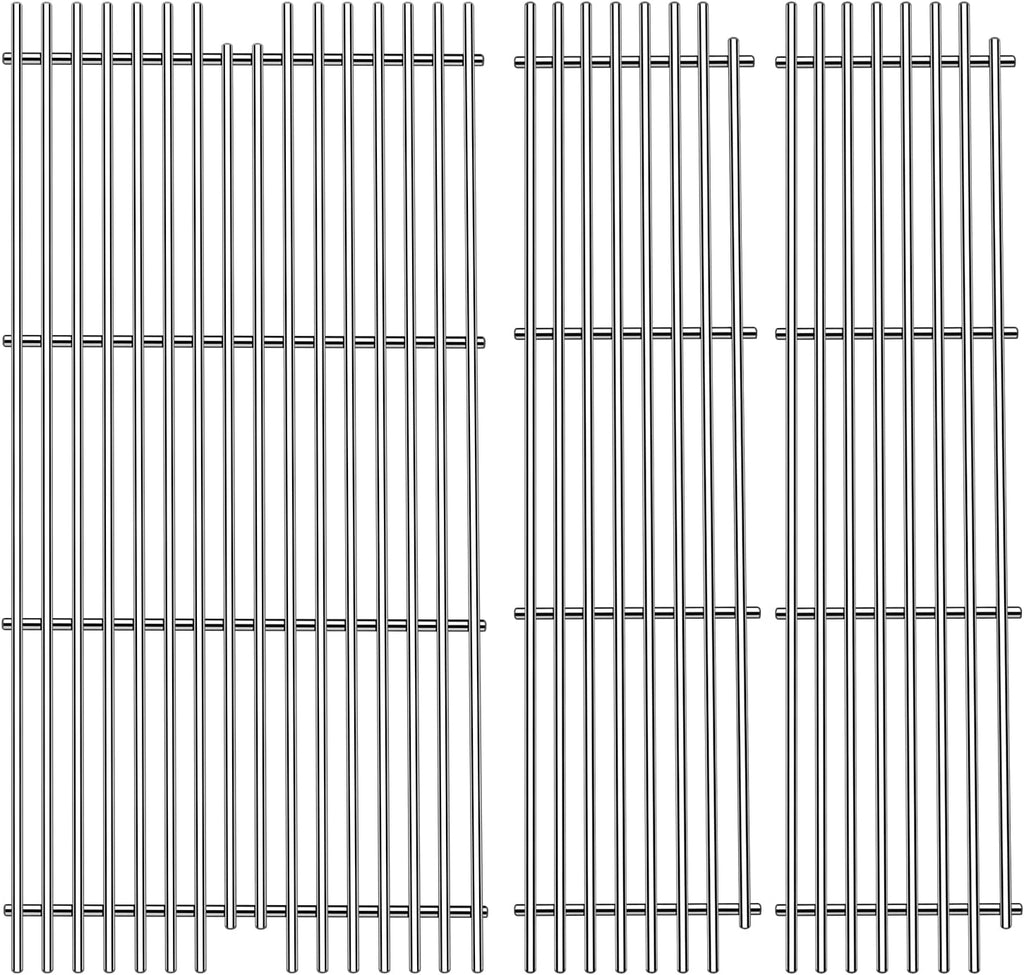 1 Pack 54911 Cooking Grid Grates with 2 Pack 54921 Replacement for Viking VGBQ 30 in T Series, VGBQ 41 in T Series, VGBQ 53 in T Series Gas Grill