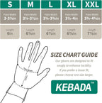 Kebada W2 Micro-Foam Coated Work Gloves, Touchscreen Working Gloves with Grip, Idea for Package Handling, Gardening, and Construction, 6 Pairs, Small
