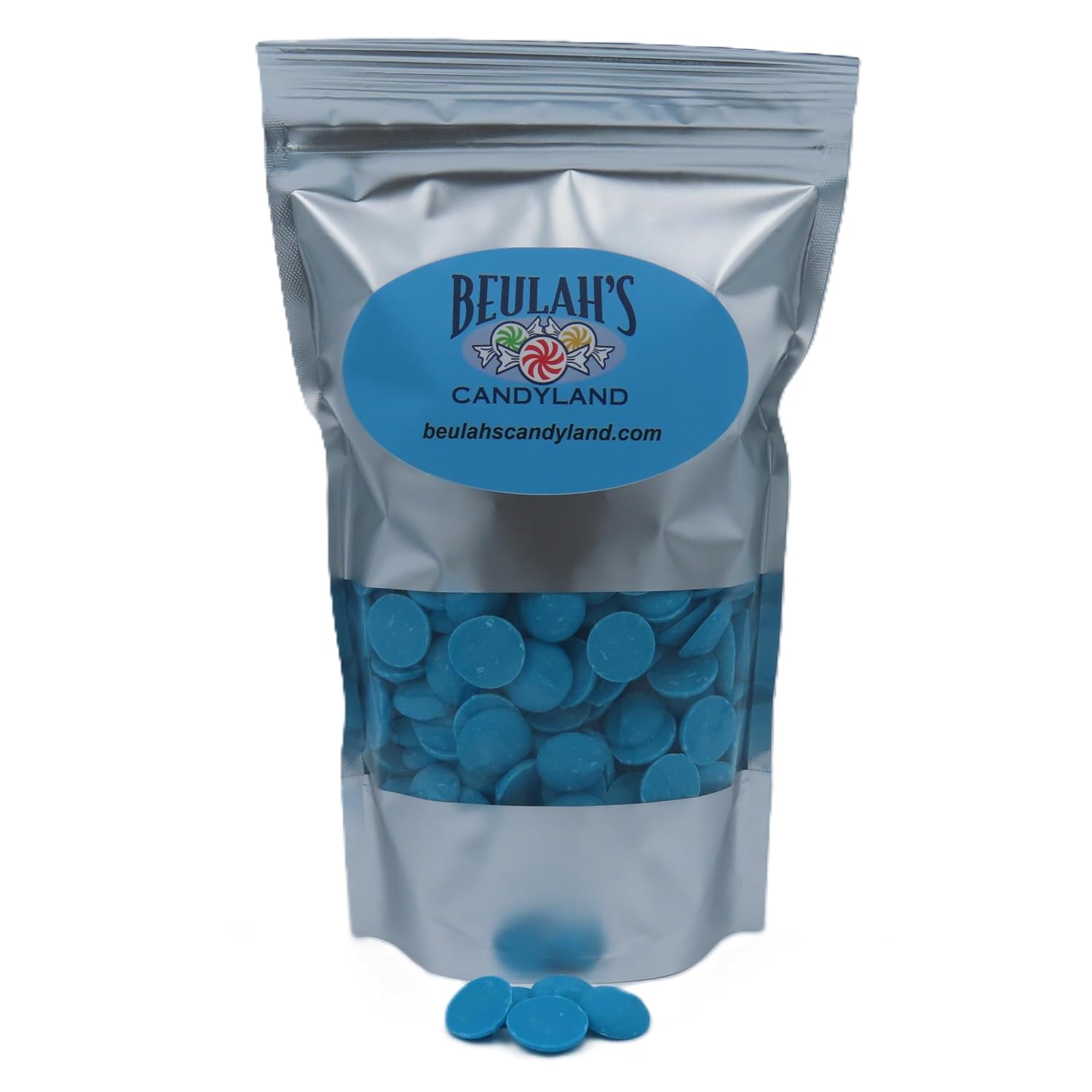 MERCKENS Coating Wafers, Blue Melting Chocolate, 2 Pound Package