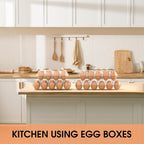 180 Pack Egg Cartons Cheap Bulk 12 Count Clear Plastic Egg Containers for Chicken Eggs, Reusable Egg Holder for Home Ranch Farm Commercial Market Display, Plastic Egg Packaging for Craft Projects