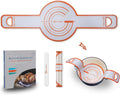 GUYDREMAT Dutch Oven Bread Baking Sling - Heat Resistant, Non-Stick Silicone Mat for Lifting Artisan Loaves, Food-Grade, Reusable Bread Tool, Fits 3-7 Quart Cookware, Easy to Clean
