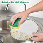 300 Pack Kitchen Cleaning Sponges, Eco Non-Scratch for Dish,Scrub Sponges