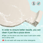 Plate Setter Heat Deflector for Large Big Green Egg, Ceramic Pizza Stone Smoking Stone Big Green Egg ConvEGGtor Accessories, Heat Plate Replacement for Any 18" Kamado Grill(L)