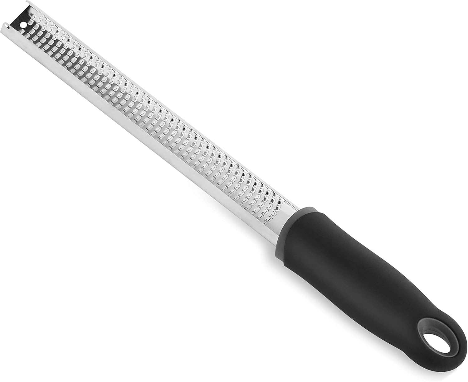 New Star Foodservice 7006834 Stainless Steel Classic Zester/Grater with Plastic Handle