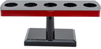 Japanese Style Temaki Sushi Roll Holder with Five Compartments Holes, Kitchen Dining Decor Display Stand, Restaurant Supply Serveware (9.4" x 3.25" x 3.6")