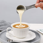 Measuring Cups and Spoons Set 15, 6 Stainless Steel Measuring Cups and 7 Spoons &1Leveler &1Magnetic Conversion Chart, Metric&US Metal Measuring Tools for Baking & Kitchen