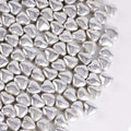 Kasvan Silver Heart Shapes Sprinkles - Edible Candy Pearls 100g/3.58 Oz, Mix Size, Baking Cake Decorations, Ice Cream Toppings and Cookie Decorating, Wedding Party Chirstmas Supplies (Silver)