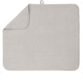 Bellemain XXL Dish Mat Microfiber Dish Drying Mat, Super absorbent (Light Grey, 16" x 18")