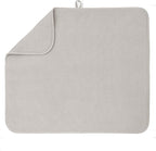 Bellemain XXL Dish Mat Microfiber Dish Drying Mat, Super absorbent (Light Grey, 16" x 18")