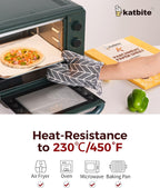 Katbite 200PCS 12x16 In Heavy Duty Flat Parchment Paper, Parchment Paper Sheets for Baking Cookies, Cooking, Frying, Air Fryer, Grilling Rack, Oven(12x16 Inch)[Advanced Series]