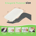 Practical Matter Kitchen Sponge, Organic Cotton Fiber All-Purpose Dish Sponges for Washing Dishes and Cleaning All Surfaces, Durable Non Scratch Scrub, 6 Count Value Pack