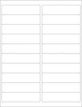 HouseLabels 200 Sheets; 4,000 Labels, 20-UP, Shipping/Mailing Labels (4.0" x 1.0") - BPA Free!