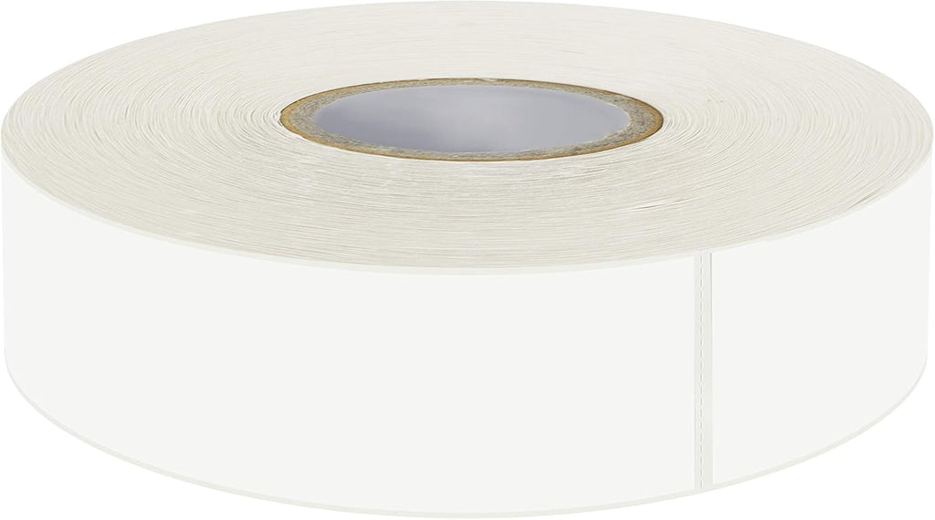 500 Blank Removable Freezer Labels Water Oil Resistant with Perforation Line for Food Containers Jars Pantry Organization