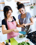 Cooking Spoon and Rice Scooper for Nonstick Cookwares, Great for Cooking and Serving Sturdy BPA-Free Matte Silicone, Wood Handle Spoon for Mixing, Scoop, and Scrape, Turquoise