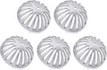 Floor Sink Strainer, Floor Drain Strainer, Heavy Duty Aluminum Dome Drain Cover, Floor Drain Cover for Restaurant, Home, Garden, Kitchen, Bar, Buffet or Food Service 5-1/2" W x 2-1/4"H(5PCS)