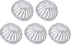 Floor Sink Strainer, Floor Drain Strainer, Heavy Duty Aluminum Dome Drain Cover, Floor Drain Cover for Restaurant, Home, Garden, Kitchen, Bar, Buffet or Food Service 5-1/2" W x 2-1/4"H(5PCS)