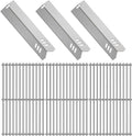 Kalomo Grill Grates Grill Heat Plates Shield Grill Replacement Parts for BBQ Uniflame Grill GBC1030W, GBC1030WRS, GBC1030WRS-C, GBC1134W, GBC1134WRS, Stainless Steel Cooking Grids Accessories