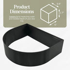 Drip Tray Mug/Cup Riser Made for the Keurig to Reduce Splashes - Riser Only (Black, K-Cafe Special Edition 1.7 inches Tall)