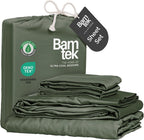 100% Viscose from Bamboo Sheets Full Size, Super Soft Bedding Set, 4PC Cooling Sheets for Hot Sleepers, Vegan Silk Moisture Wicking, Organically Grown Bedsheet, Moss - 54" x 75"