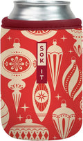 Sok It CanSok Sleeve for Beer & Soda Insulated Neoprene Cover (Vintage Baubles, 12oz Can Sleeve)