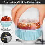 EUSOAR Aluminum Pans with Lids, 30pcs 5oz 125ml Disposable Aluminum Foil Muffin Liners Ramekins Cupcake Baking Cups, Disposable Foil Baking Cups Containers Mini Pie Creme Brulee Pans