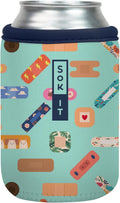 Sok It CanSok Sleeve for Beer & Soda Insulated Neoprene Cover (Happy Healers, 12oz Can Sleeve)