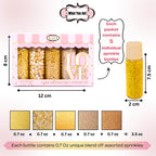 Confect Fusion Mashup Sprinkles FM Multipack 31 100 GMS for Cake Cupcake Décor, Multicolor