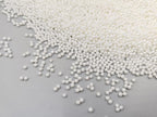 Edible White Pearl Sugar Sprinkles 4.23 oz, 2mm Nonpareils Candy Pearls Ideal for Baking,Cake and Cupcake Toppers,Cookie Decoration,Ice Cream Topping,Wedding Shower Valentines Halloween Christmas