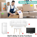 STARLIBOO Colored Labels Stickers, 3 x 2 Inch Rectangular Moving Labels for Boxes, 8 Colors Large Moving Stickers- 320 Pack