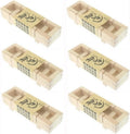 JapanBargain 3130, Wooden Oshizushi Press Maker Rectangular Sushi Press Mold Oshizushihako, 8.5 inch x 2.75 inch, 6 Pack