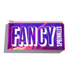 Fancy Sprinkles Total Flirt Sugar Set with Fancy Purple Tote Bag Fancy Sugar Pearlescent, Sparkly Sugar Crystals (Amethyst Purple, Tourmaline Pink and Diamond White) (8 OZ)