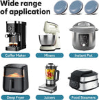 Appliance Sliders for Kitchen 24 PCS Self-adhesive Small Kitchen Finds Appliance Slider Hacks Easy to MovIing & Space Saving Must Have Home Gadgets Mixer Accessories for Countertop