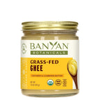 Banyan Botanicals Grass-Fed Ghee – Original Cultured Organic Ghee (Clarified Butter) – Tasty Oil & Butter Alternative for Cooking & Baking – 7.5 oz – Non-GMO Gluten Free Vegetarian
