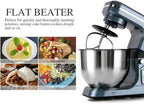Stand Mixer,5.3-Qt & 500W & 6+P Speed MK36 Tilt-Head Kitchen Electric Food Mixers Home Baking Dough Machine with Accessories (Gray Blue)