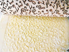 MELODY EMBOSSING ROLLING PIN with NOTES LASER ENGRAVED for EMBOSSED COOKIES GIFT FOR MUSICIAN