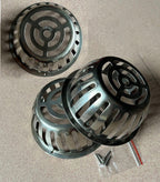 SUS304 Stainless Steel Roof Dome Drain Cover Strainer Anti-Clogging Atrium Grate 2pcs/pk (Φ: 5 inch)