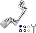 1080° 2 Mode Faucet Extender, Heavy Duty Rotating Sink Extension, Universal Swivel Multifunctional Robotic Arm, Rotating Splash Filter Extension Faucet Aerator for Kitchen Bathroom-1 Pcs