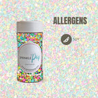 Pastel Party Sprinkles Mix | Made In USA By Sprinkle Pop| A Blend of Pink yellow Blue Green Purple Orange Lavender Mint Confetti Sprinkles| Easter Sprinkles For Decorating Cake Cupcakes Cookies, 4oz