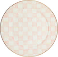 MACKENZIE-CHILDS Enamel Serving Platter, Decorative Serving Platter for Food, 16 Inches, Rosy Check