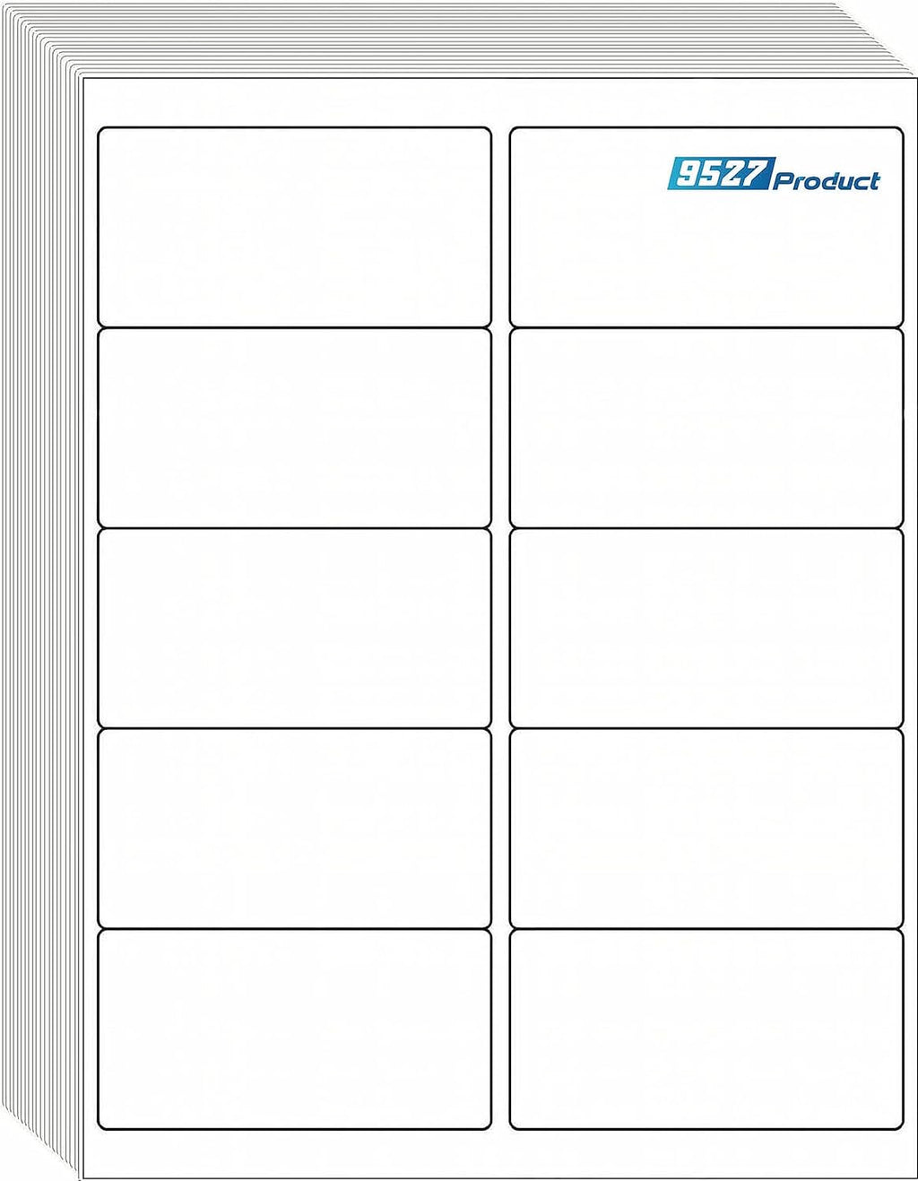 9527 Product 2x4 inch Shipping Labels, 300 Labels per Pack, Laser/Inkjet Compatible, Self-Adhesive