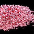 Dazzjoy Edible Rose Gold Pearl Sugar Candy Sprinkles, Mix Size, 4.58oz, Sprinkles for Cupcake Decorating, Baking Cake Decorations, Wedding Party Valentines Easter Supplies