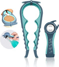 Jar Opener for Weak Hands, Seniors with Arthritis, 5 in 1 Multi Function Bottle Opener Lid Opener For Arthritic Hands