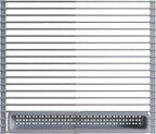 JASIWAY Over The Sink Dish Drying Rack for Kitchen, Expandable (12.8"-23.8" D x 15.5" W) Roll Up Dish Drainer with The Function of Fordable, Rust Proof, Large Sink Cover with Removable Utensil Holder